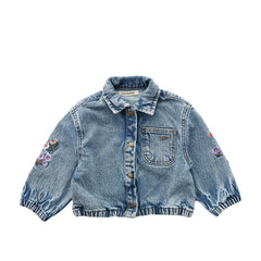 Stretch Denim | Denim Jacket | Sky Blue