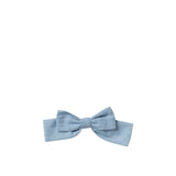 Slub Denim | Bow Clip | Light Blue