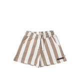 Bold Stripes | Relaxed Shorts | Stucco